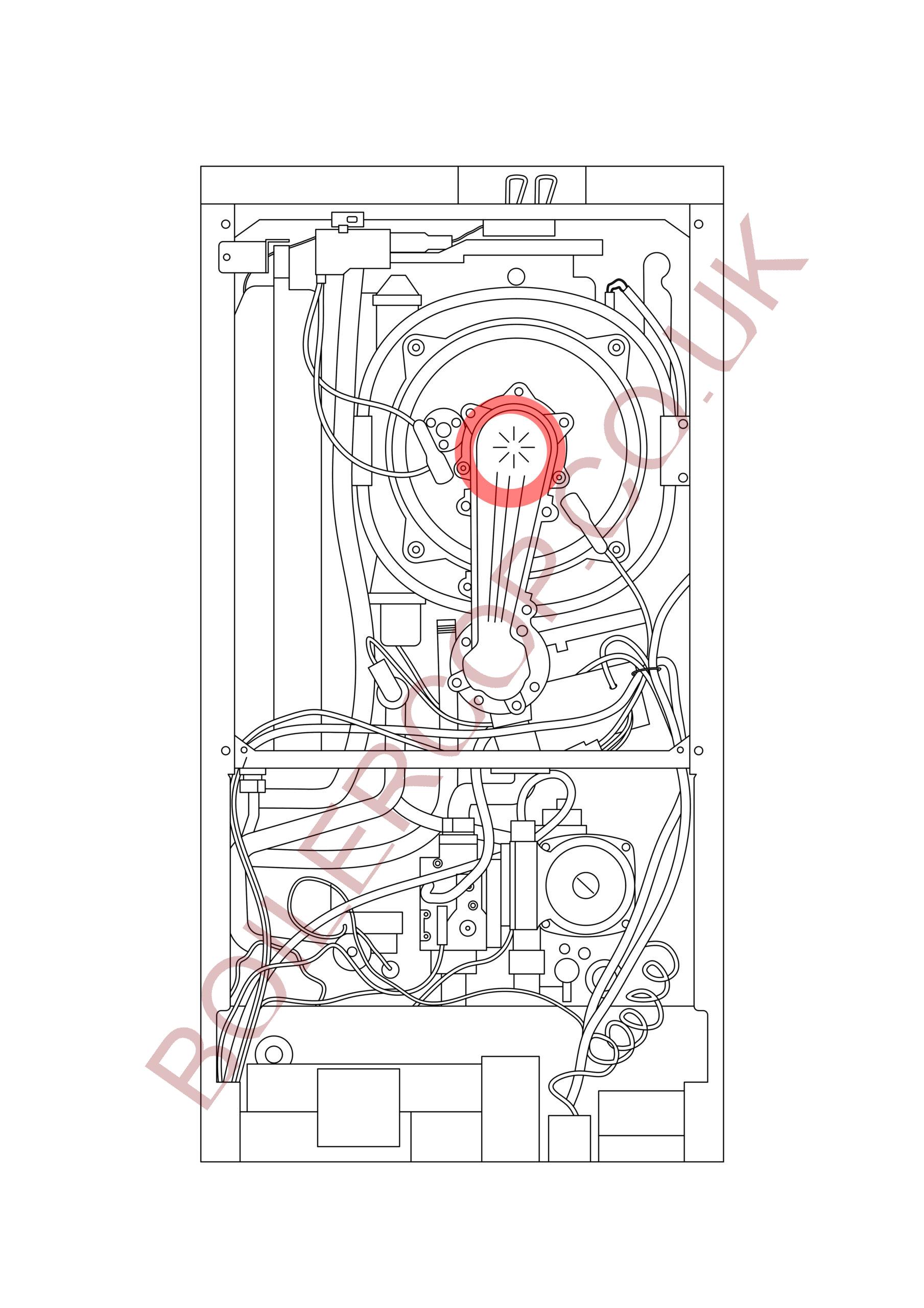 5114751 - BAXI - Duo-tec - Duo-tec 28 HE - Burner Gasket