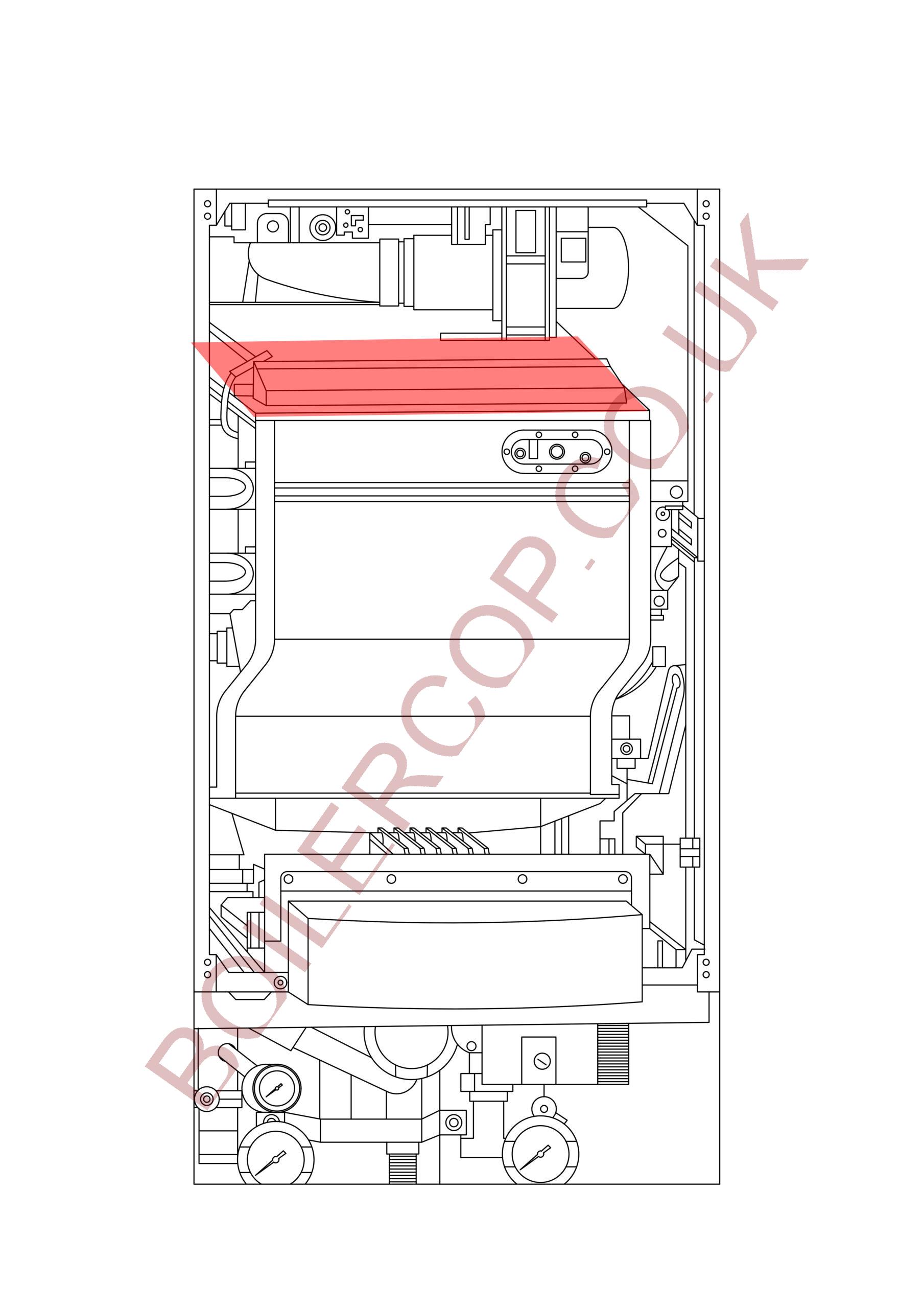 7101444 - WORCESTER - Commercial Boilers - GB162 V2 65KW - Burner