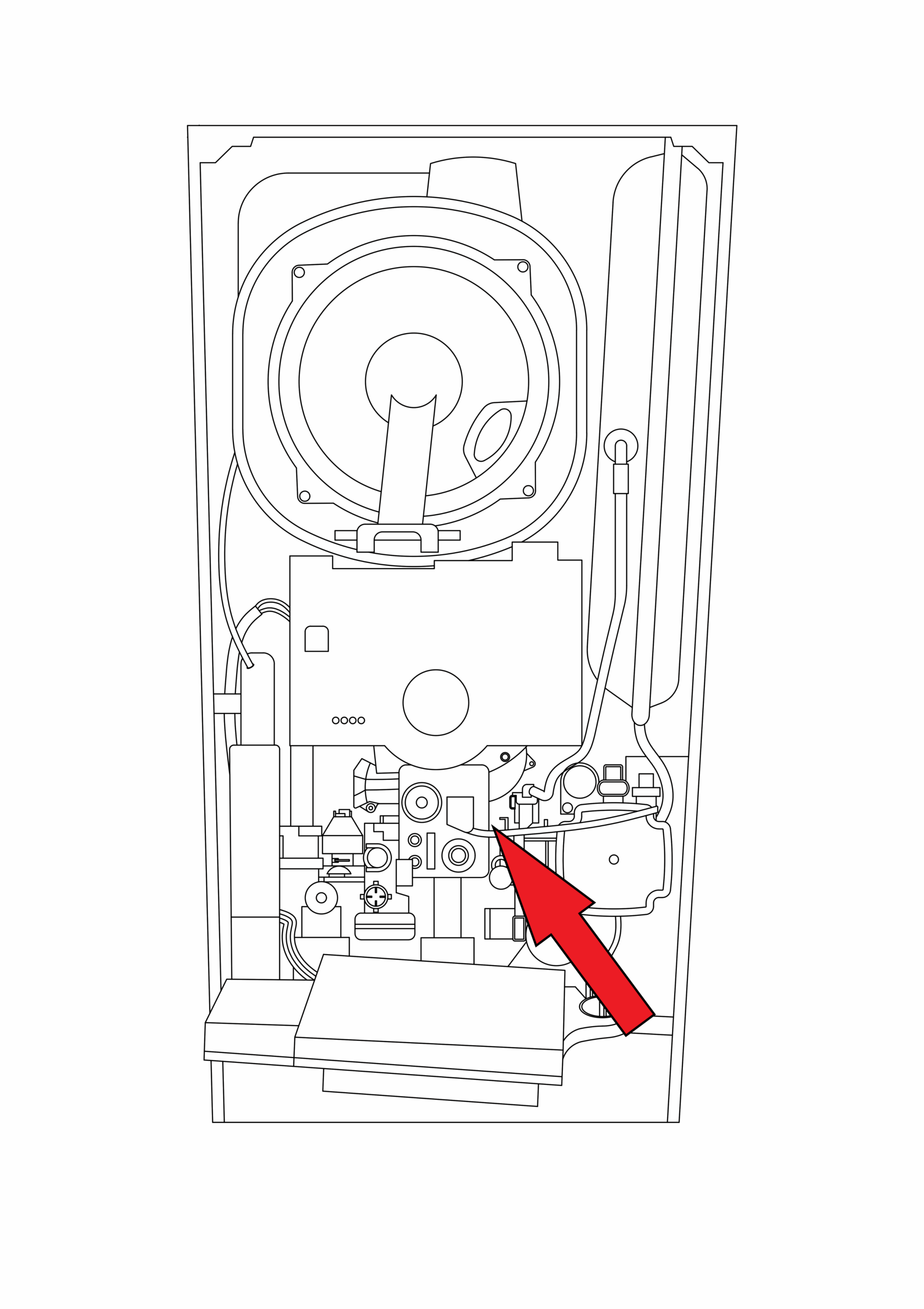 7661819 - BAXI - 200 Range - 228 Combi - DHW 12 Plate Heat Ex
