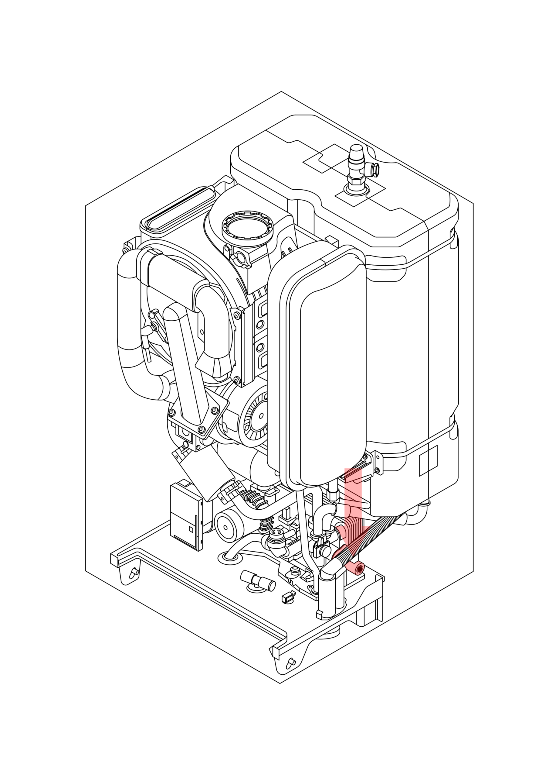 8000041518 - GLOW-WORM - Energy - 35 Store - Diverter Valve Motor