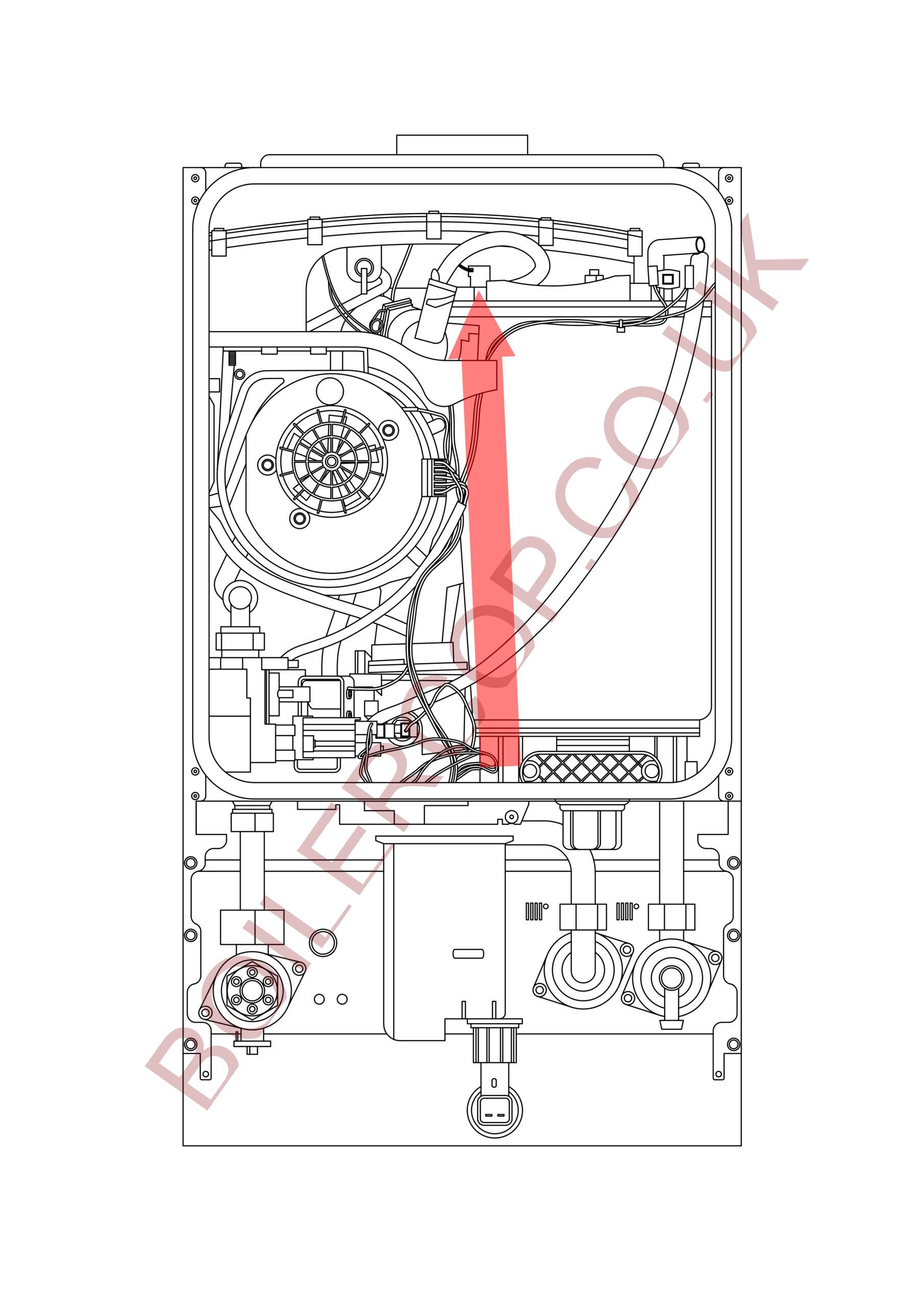 87161066880 - WORCESTER - Greenstar RI - Greenstar 15 RI HE - Control Sensor