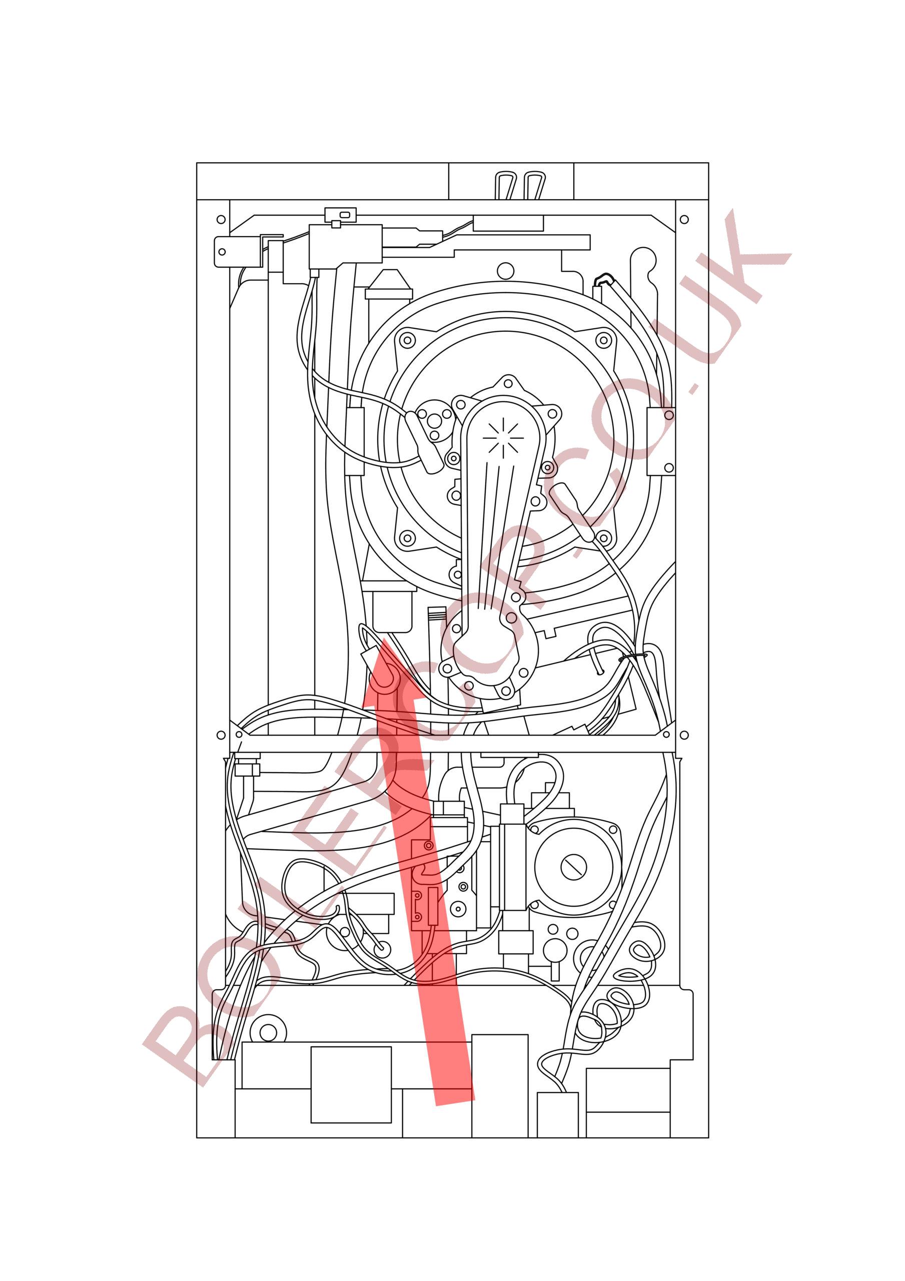 7809939 - BAXI - Duo-tec - Duo-tec 28 HE - NTC Sensor Inc Gasket