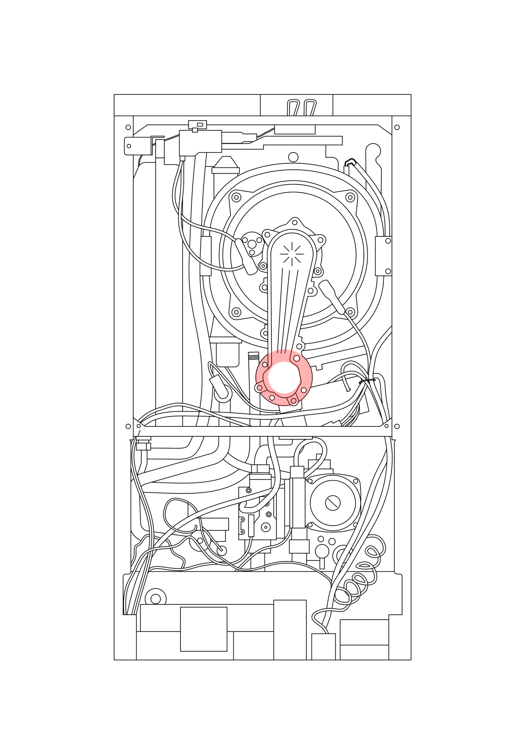 5114758 - BAXI - Duo-tec - Duo-tec 28 HE - Fan Gasket