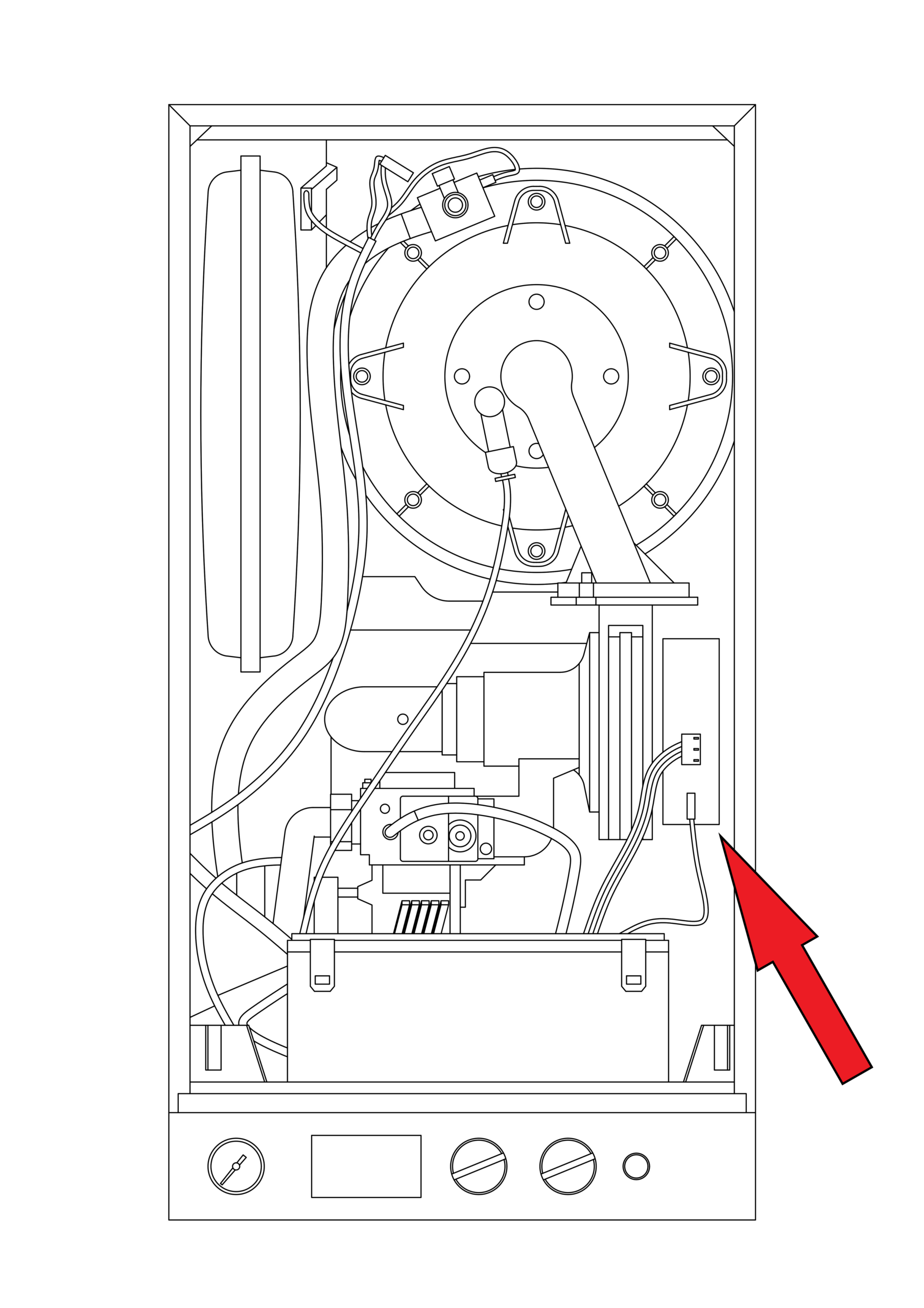 7837254 - VIESSMANN - Vitodens 100 - WB1C 26kW System - Fan