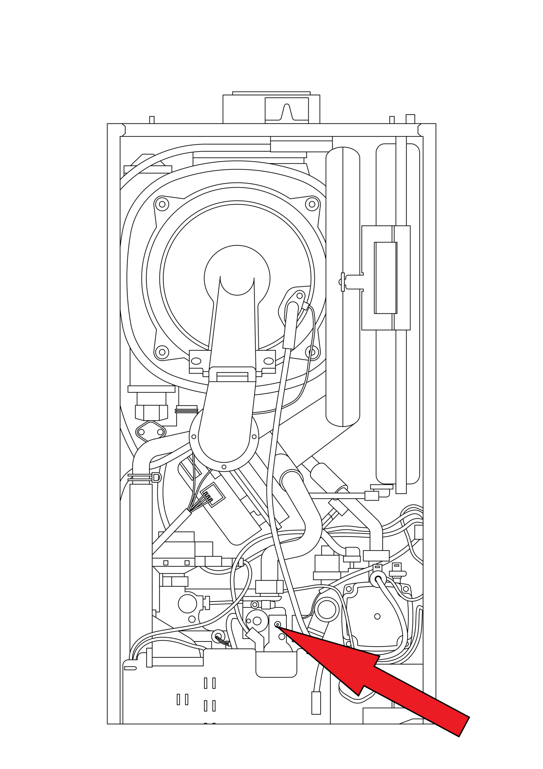 Z5107339 - MAIN - Eco Compact - 25 Combi - Gas Valve Assembly - VK4105M