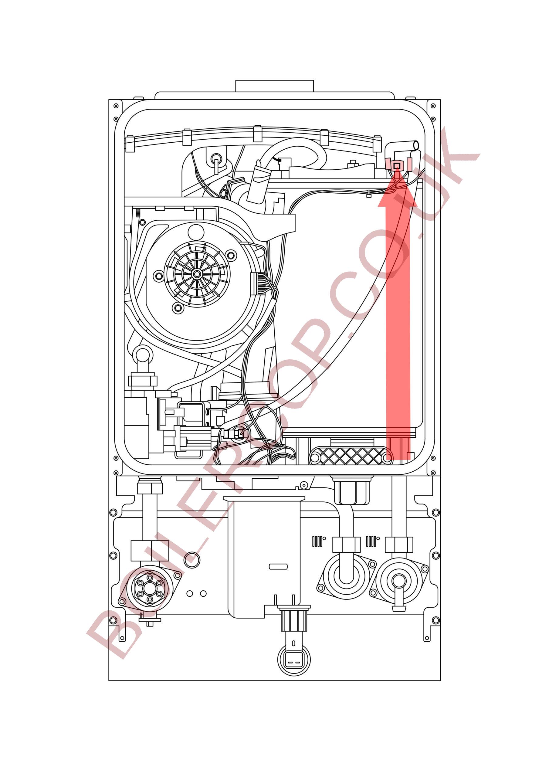 87229638580 - WORCESTER - Greenstar RI - Greenstar 15 RI HE - Temperature Limit Sensor