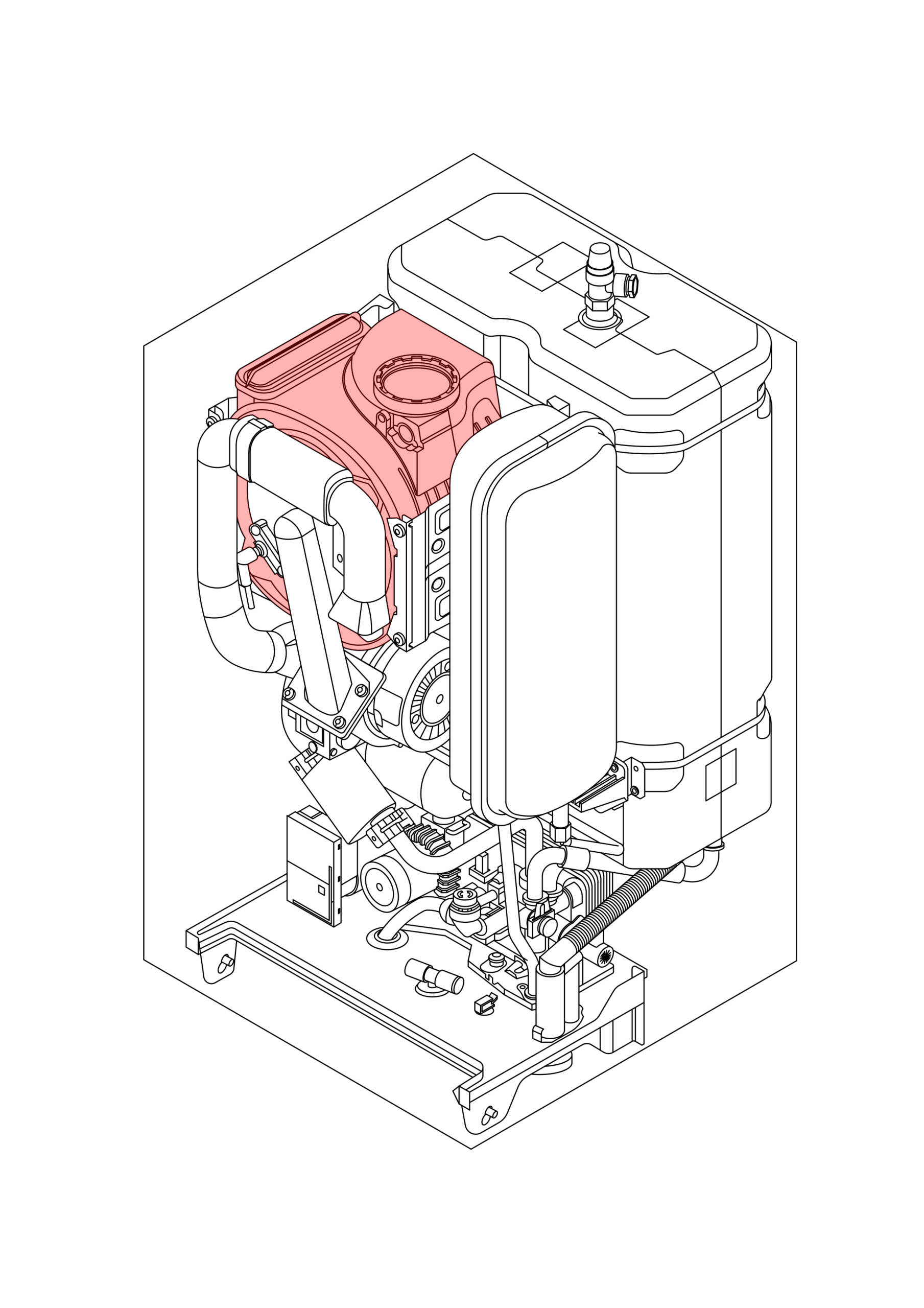 0020097267 - GLOW-WORM - Energy - 35 Store - Heat Exchanger