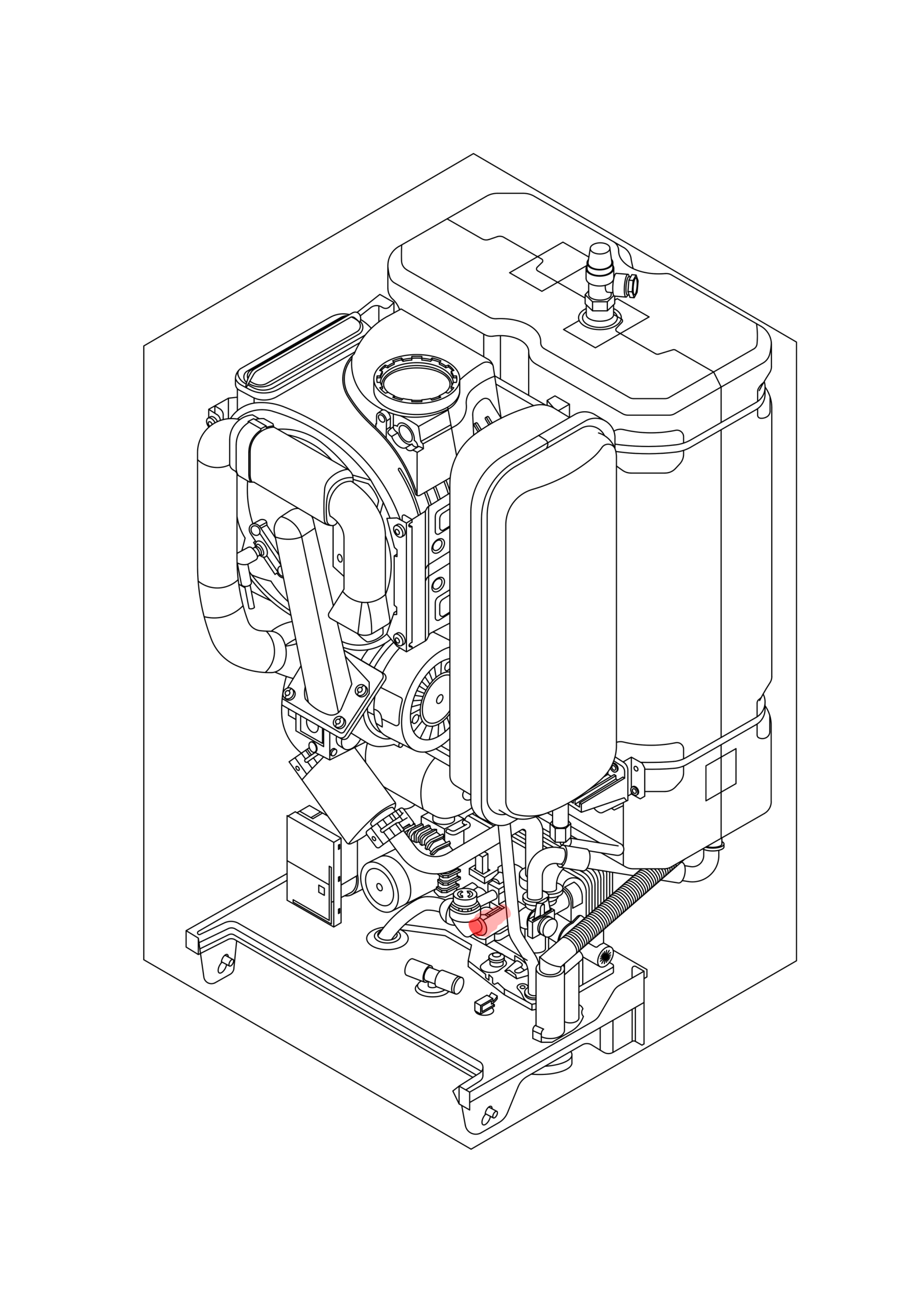0020078632 - GLOW-WORM - Energy - 35 Store - Heating Safety Valve
