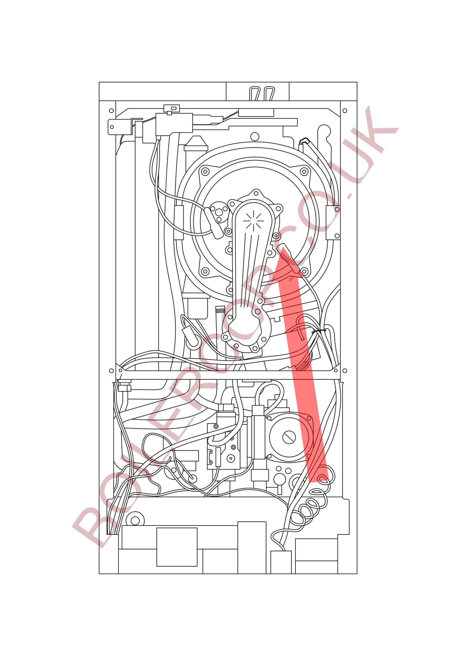 720222901 - BAXI - Duo-tec - Duo-tec 28 HE - Rectification Electrode