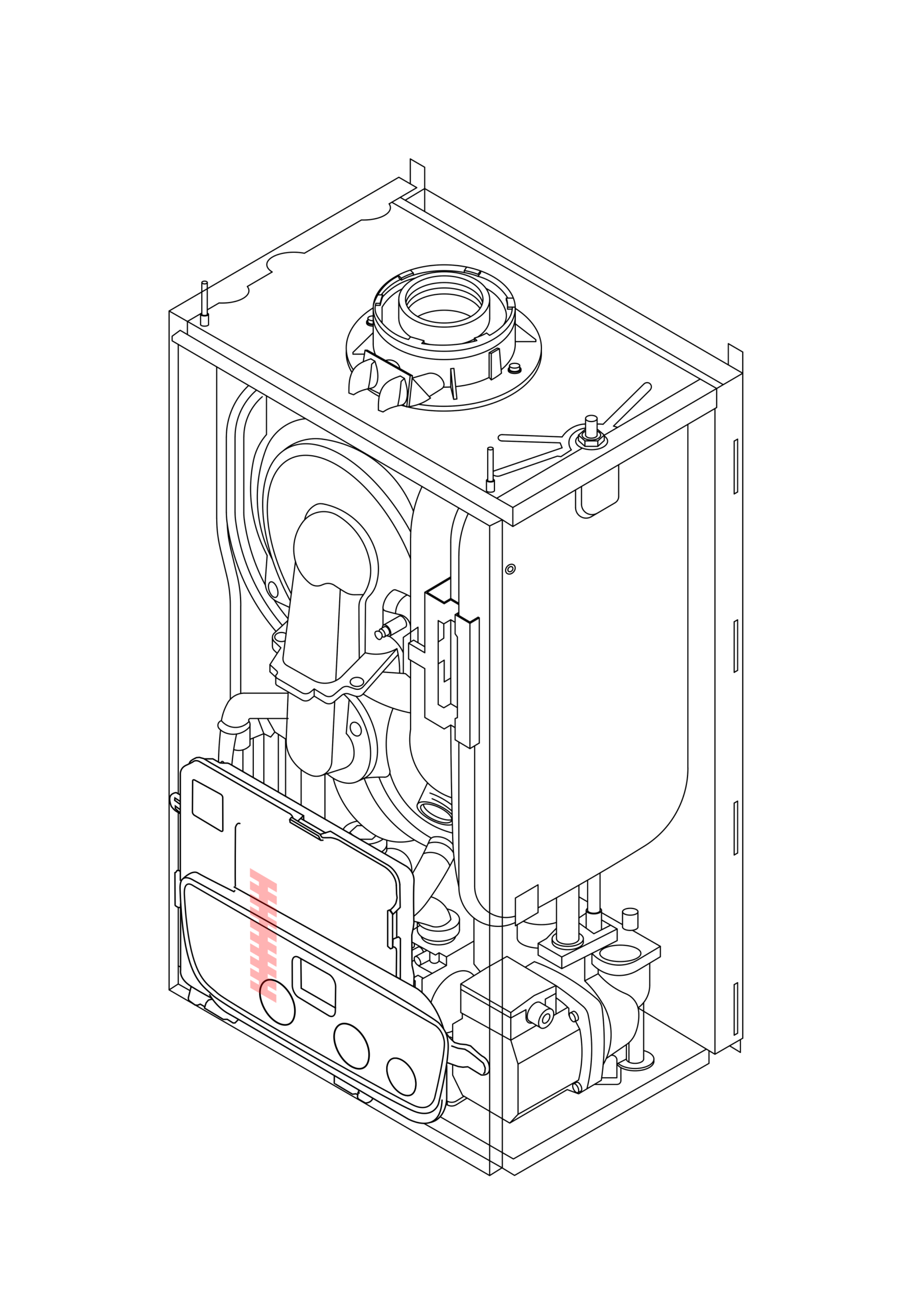 720754101 - BAXI - 800 Range - 825 - Terminal Block 10 Poles