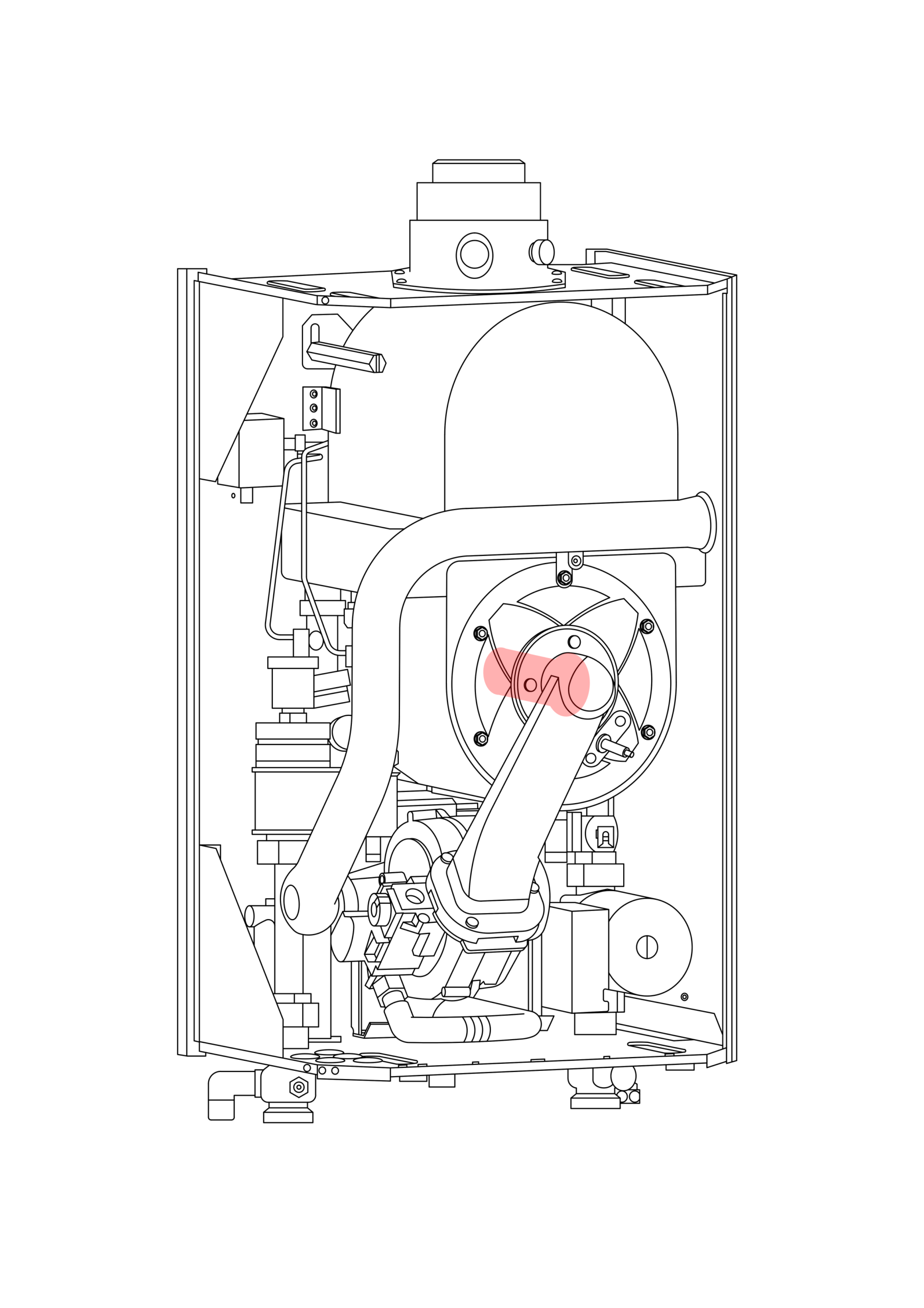 050430 - VAILLANT - EcoTEC Commercial - VU 656/4-5 - Burner